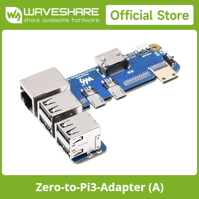 Raspberry Pi Zero - Waveshare Raspberry Pi Zero To 3B