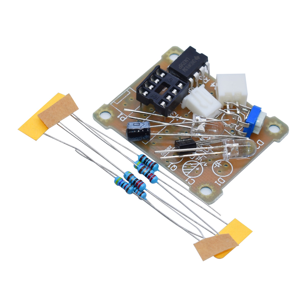 Useful Diy Electronics Projects - WAVGAT LM358 LED Breathing Light Kit
