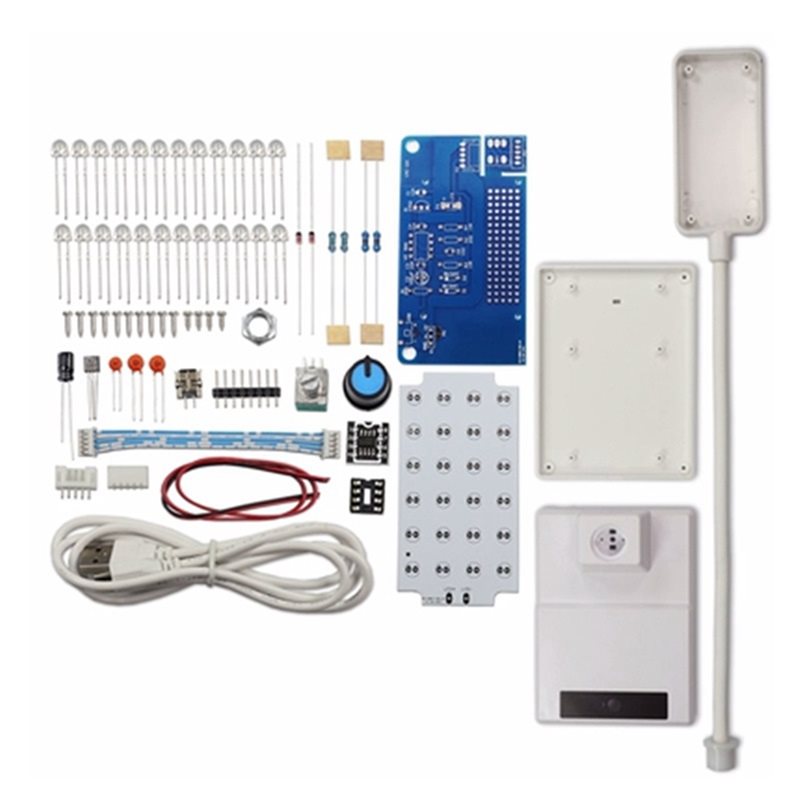 Diy Electronics Table - A23F-NE555 LED Dimming Table Lamp Kit