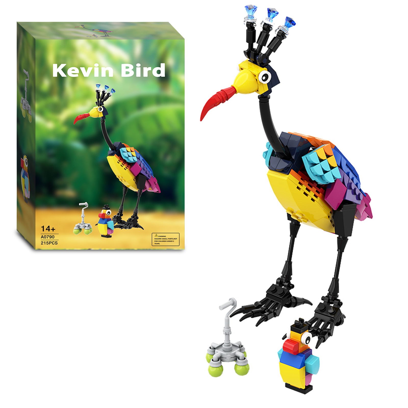 Diy Electronics For Adults - Kevin Bird Building Blocks Set Toy