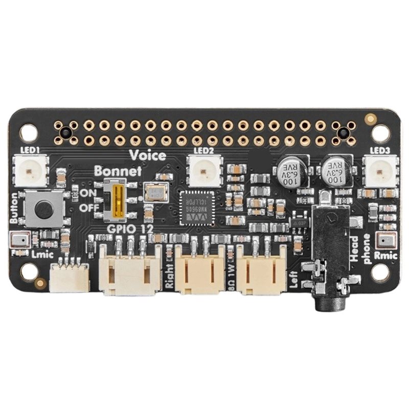 Raspberry Pi Zero - FULL-Voice Bonnet For Raspberry Pi Two