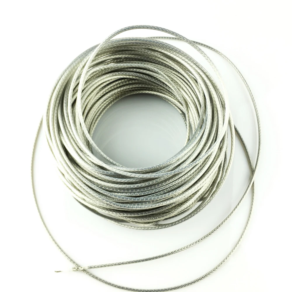 Diy Electric Guitar Electronics - PTFE Oxygen Free Copper Silvering Braided