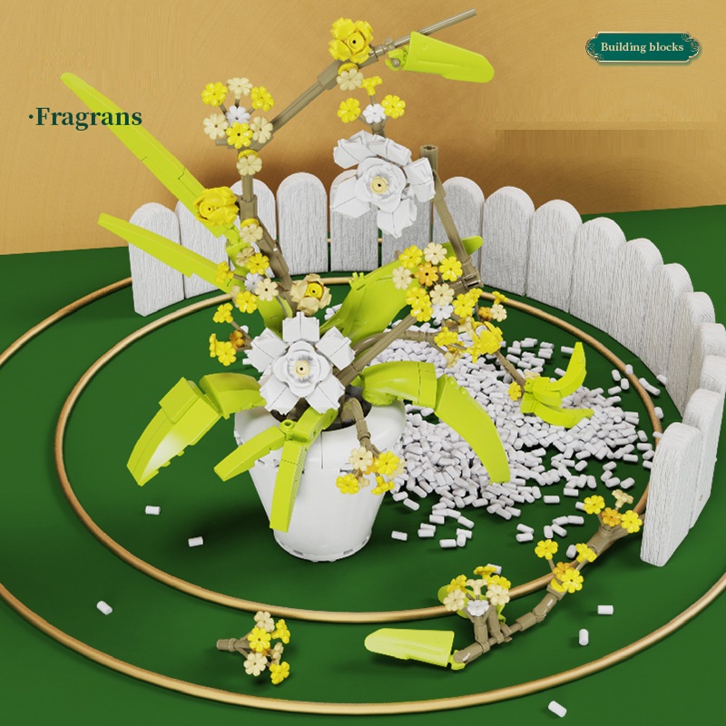 Building Block Flower Orchid S - đánh giá và giá Diy Electronics For Adults