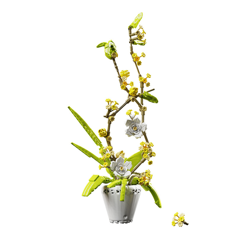 Building Block Flower Orchid S - đánh giá và giá Diy Electronics For Adults