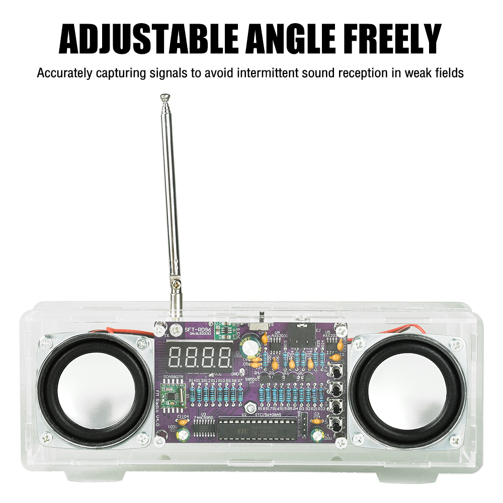 Dual Channel Electronic FM Rad - đánh giá và giá Diy Electronics Youtube Channel