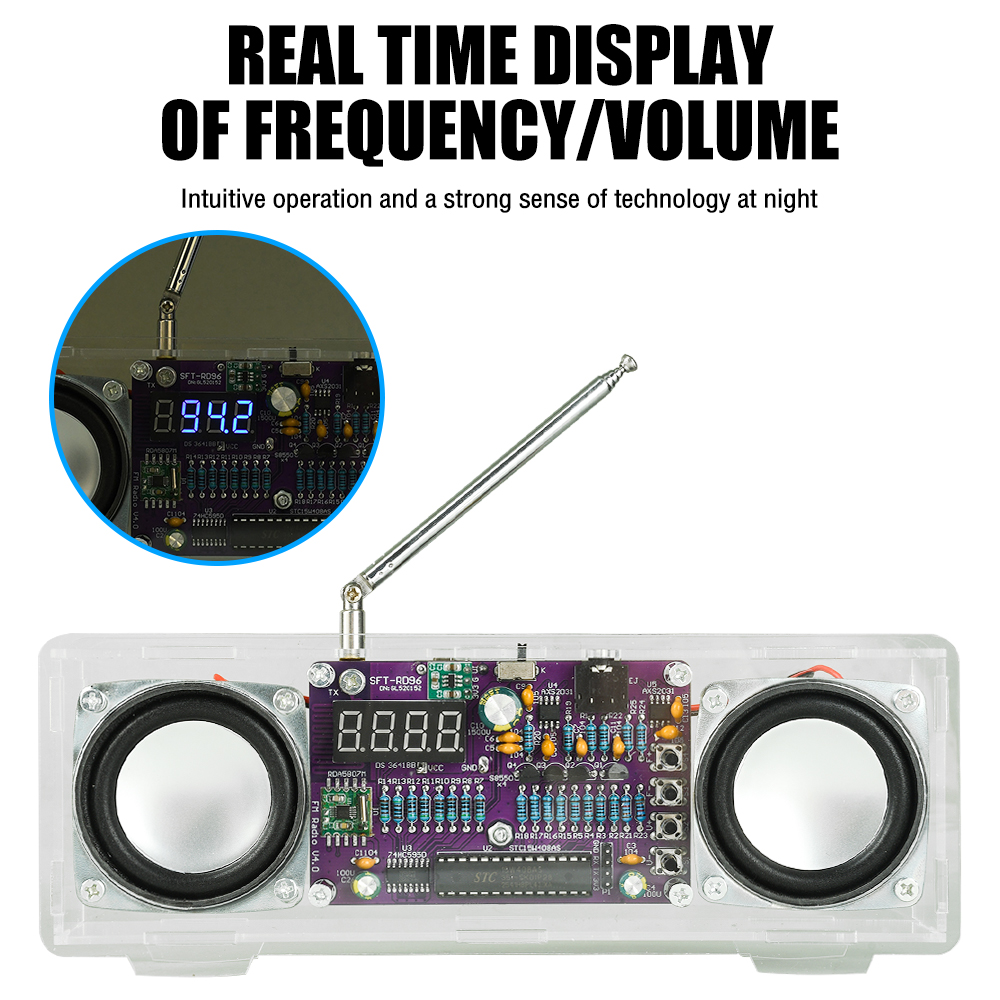 Dual Channel Electronic FM Rad - đánh giá và giá Diy Electronics Youtube Channel