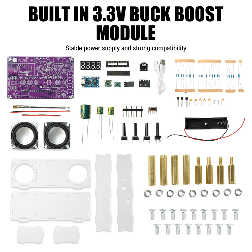 Dual Channel Electronic FM Rad - đánh giá và giá Diy Electronics Youtube Channel