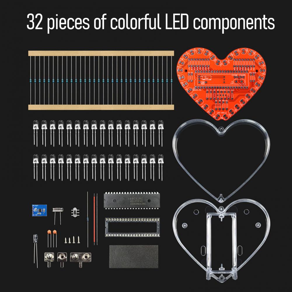 Soldering Workshop Kit Heart S - đánh giá và giá Diy Electronics Workshop