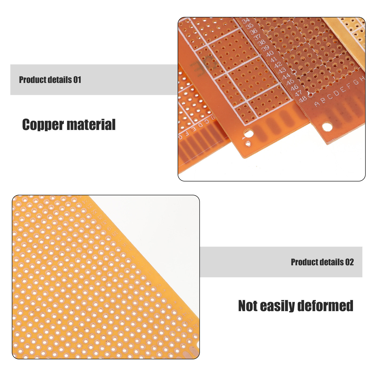 32Pcs Solderable Single Sided  - đánh giá và giá Electronics Diy Pcb Design Projects