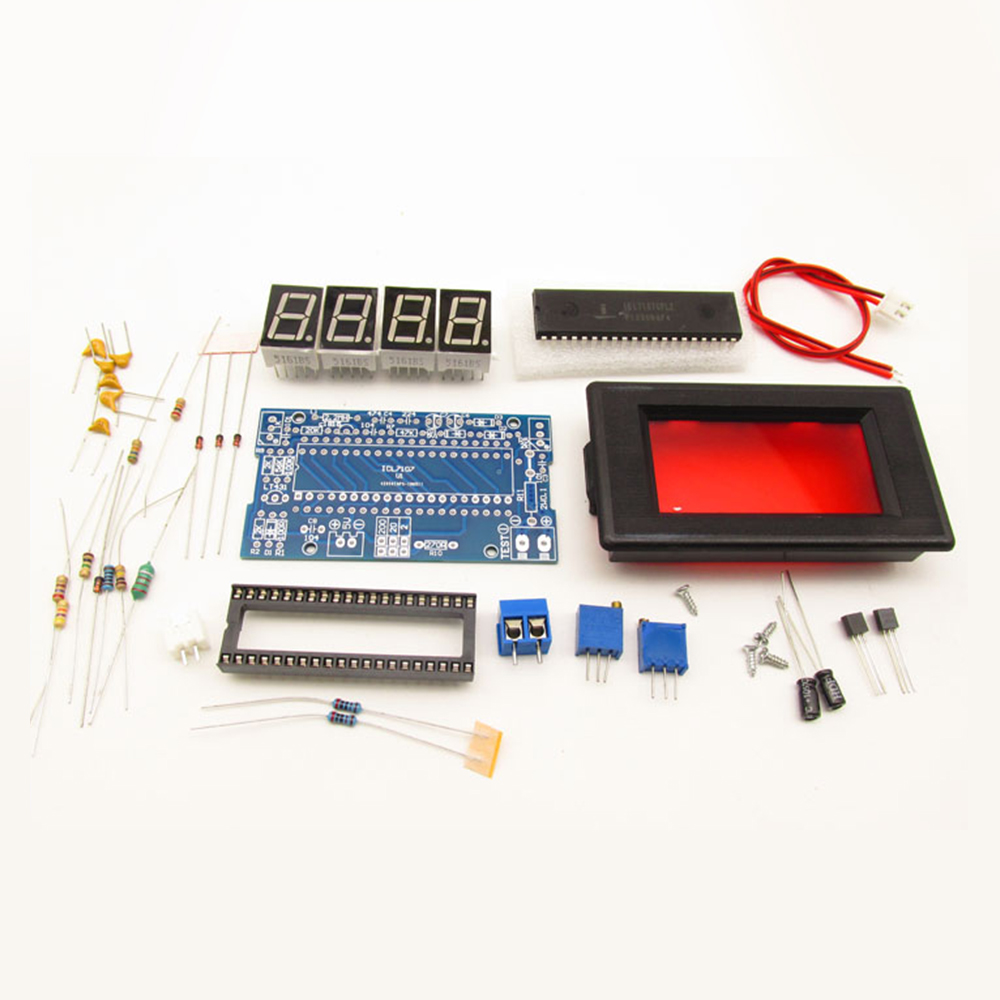 ICL7107 Voltmeter DIY Kit Part - đánh giá và giá Diy Electronics Com