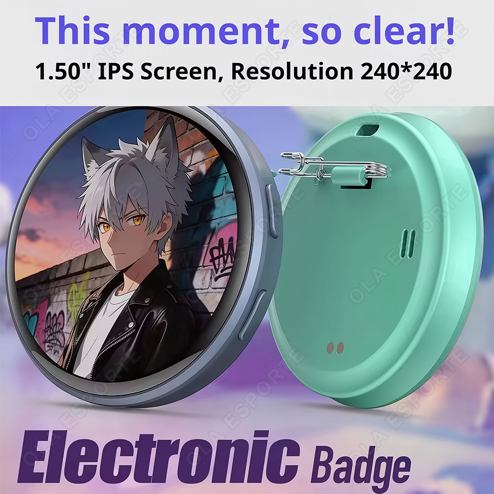 Smart Dynamic Electronic Badge - đánh giá và giá Diy Electronics Gifts