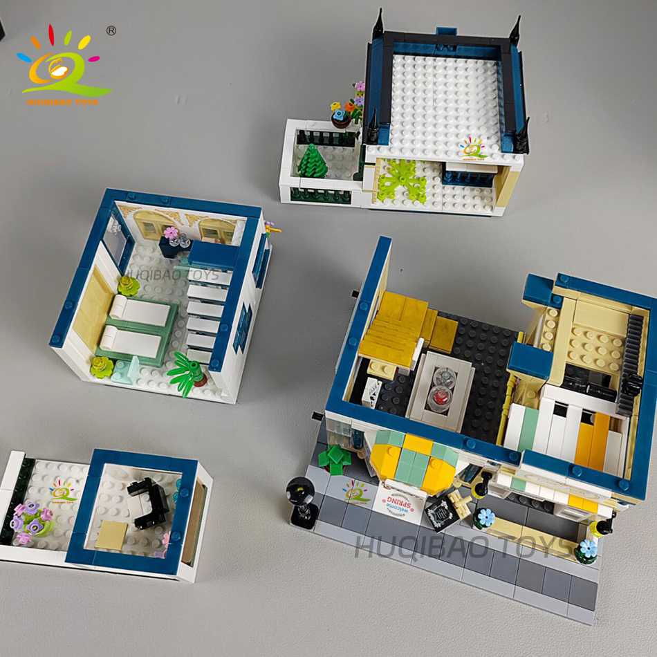 HUIQIBAO 997PCS Mini Garden Ho - đánh giá và giá Diy Electronics For Adults