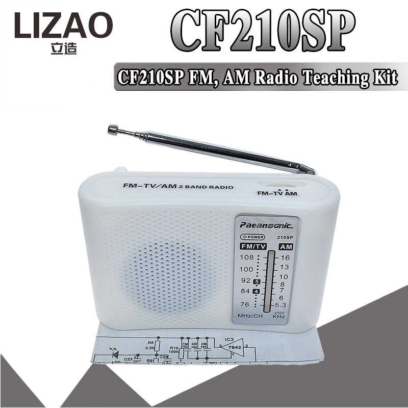 LIZAO CF210SP FM AM Radio Kit, - đánh giá và giá Diy Electronics Kits For Beginners
