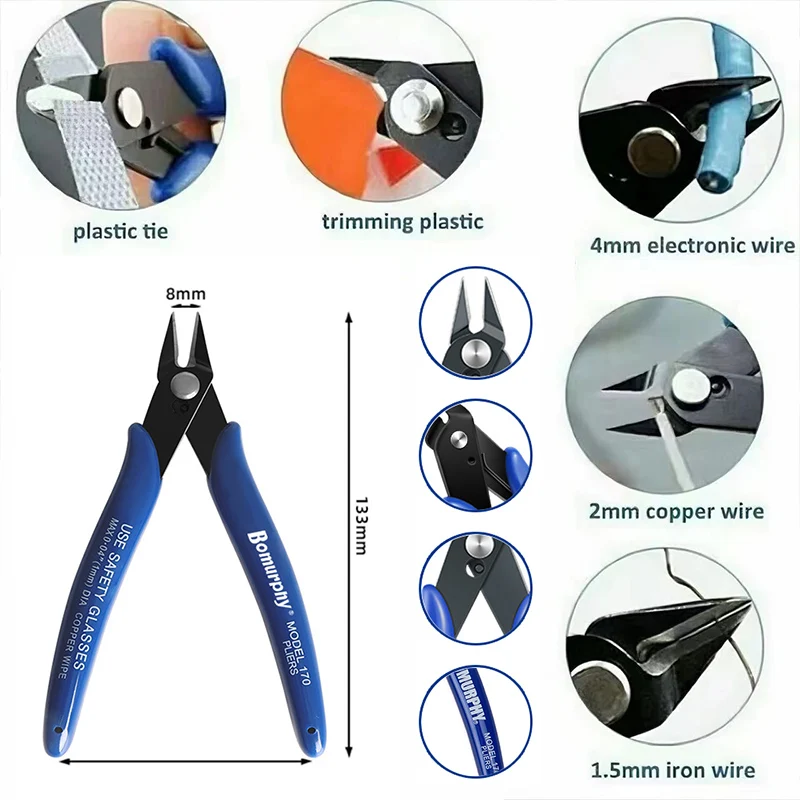 170 Electronic Diagonal Pliers - đánh giá và giá Diy Electronics Com