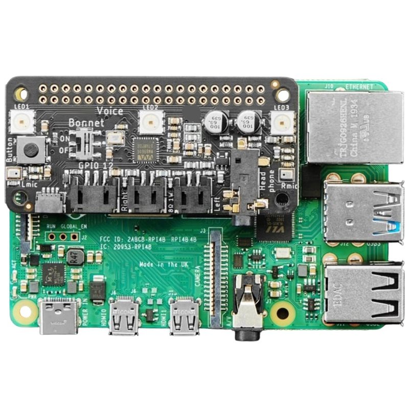 FULL-Voice Bonnet For Raspberr - đánh giá và giá Raspberry Pi Zero