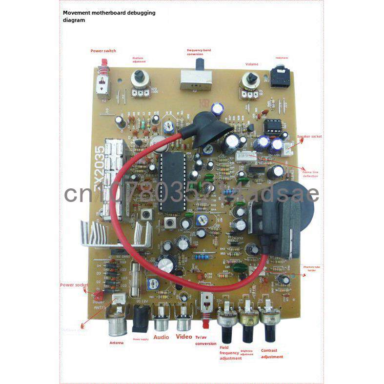 5.5 Inch Black & White TV Main - đánh giá và giá Diy Projects With Electronics