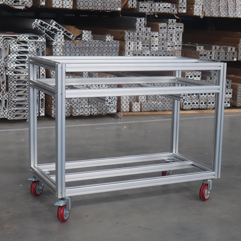Industrial aluminum profile DI - đánh giá và giá Diy Electronics Table
