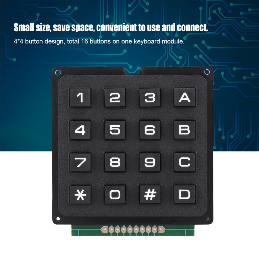 Practical 4x4 Numeric Keypad 1 - đánh giá và giá Diy Electronics Uk