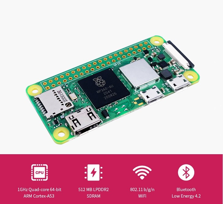 Raspberry Pi Zero 2 W, Five Ti - đánh giá và giá Raspberry Pi Zero