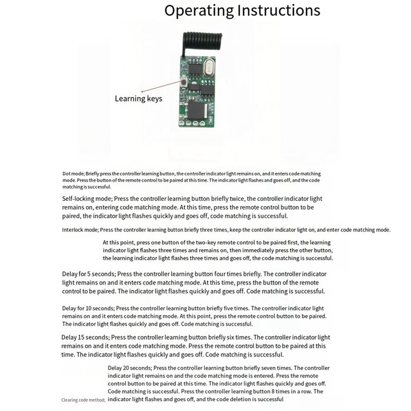 Y45A-For RF Switch Controller+ - đánh giá và giá Rf 433Mhz Module