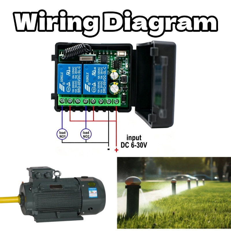 433.92Mhz DC 9-30V 12V 24V10A  - đánh giá và giá Rf 433Mhz Module