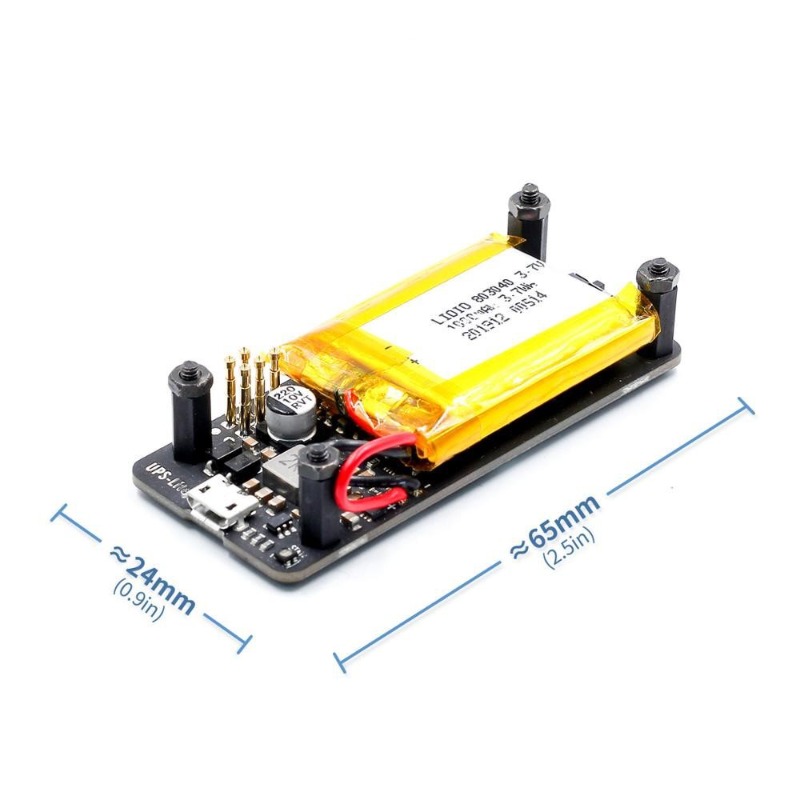UPS-Lite Module for Raspberry  - đánh giá và giá Raspberry Pi Zero