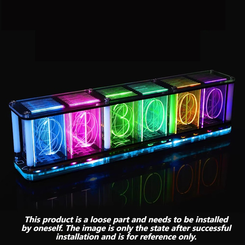 Glow Tube Clock Kit DIY Electr - đánh giá và giá Diy Electronics Table