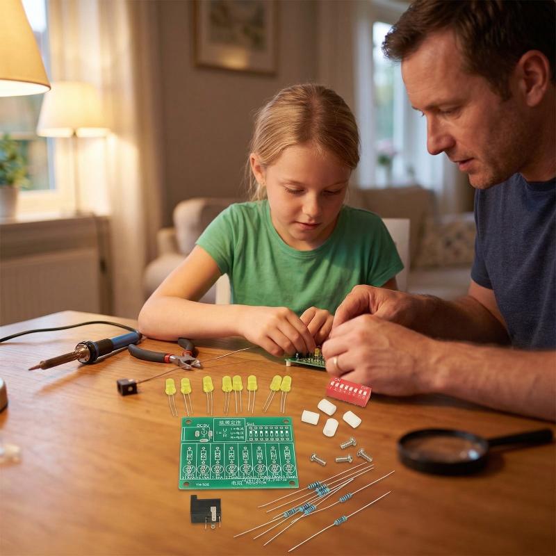 Electronic DIY Soldering Pract - đánh giá và giá Diy Electronics Kits For Beginners