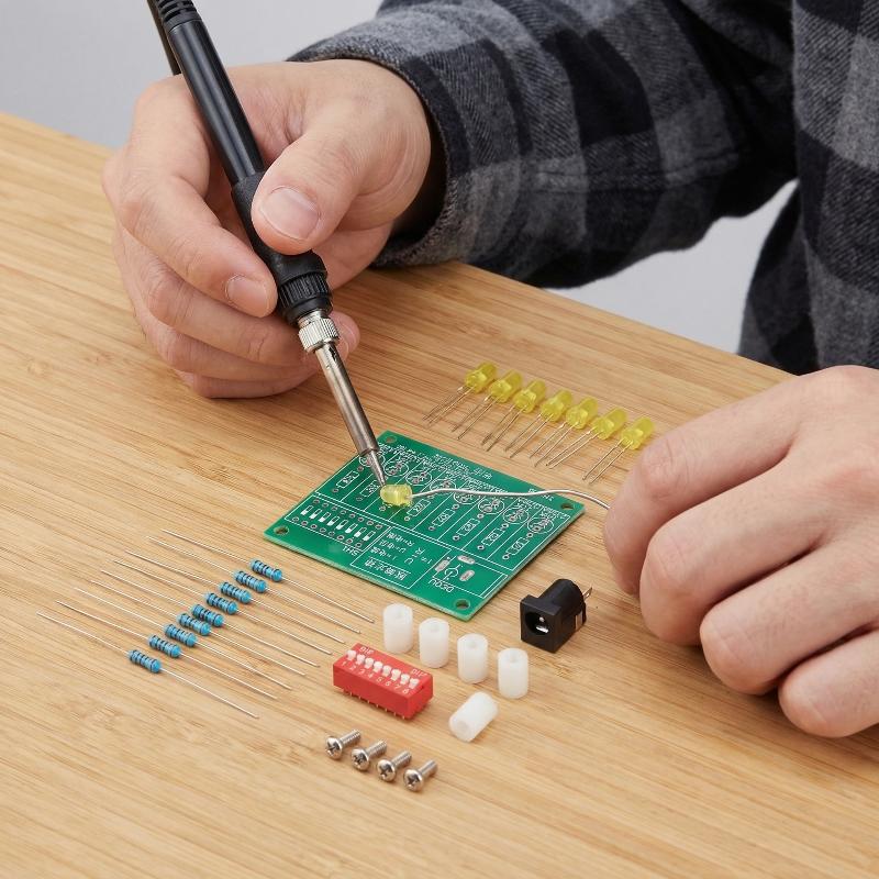 Electronic DIY Soldering Pract - đánh giá và giá Diy Electronics Kits For Beginners