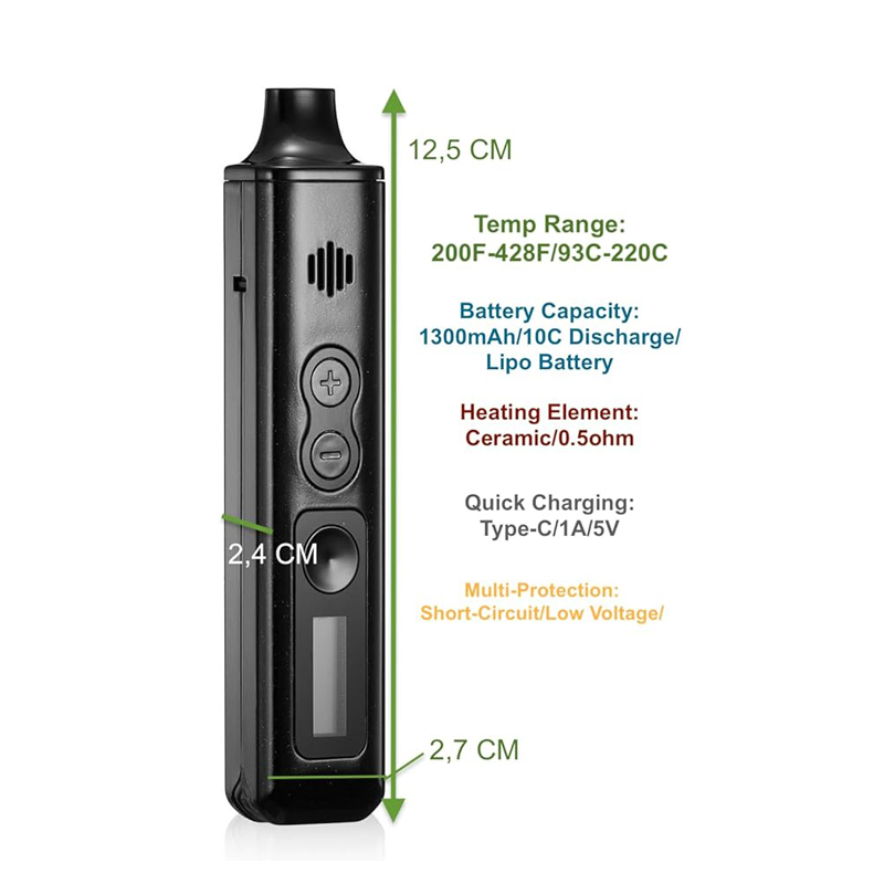 Anix Taurus Dry Herb Vaporizer - đánh giá và giá Diy Vape Electronics
