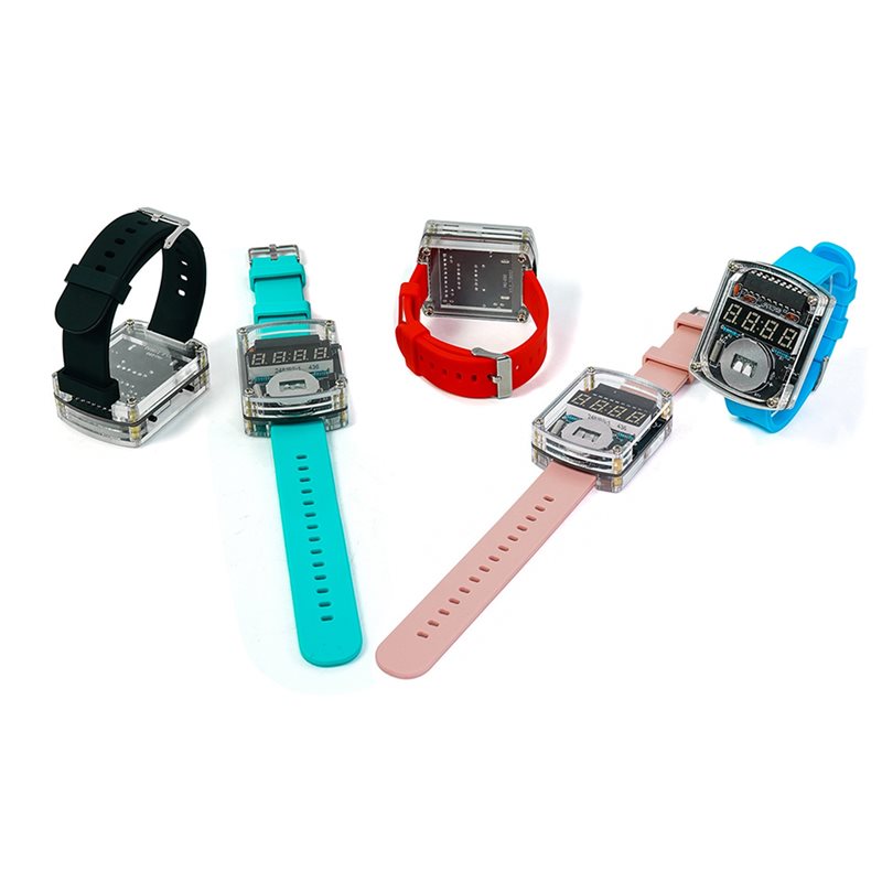 2X DIY Watch LED Watch Electro - đánh giá và giá Diy Electronics Watch