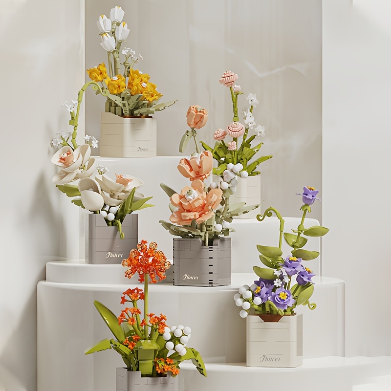 Flower Creative Puzzle Assembl - đánh giá và giá Diy Electronics For Adults