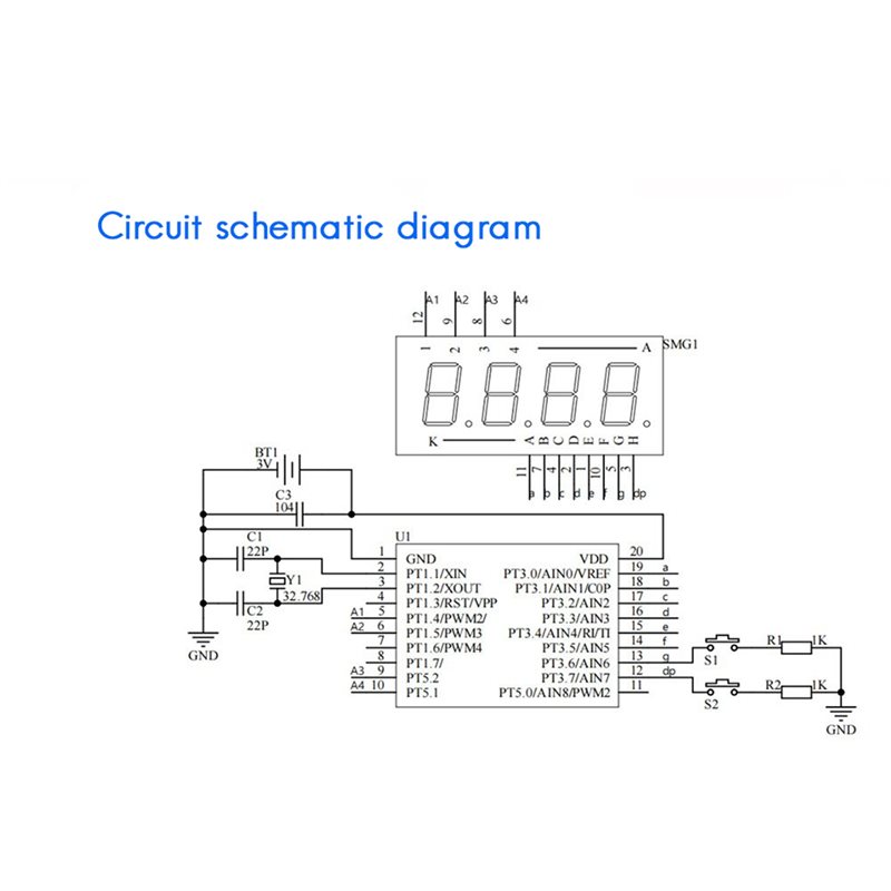 2X DIY Watch LED Watch Electro - đánh giá và giá Diy Electronics Watch